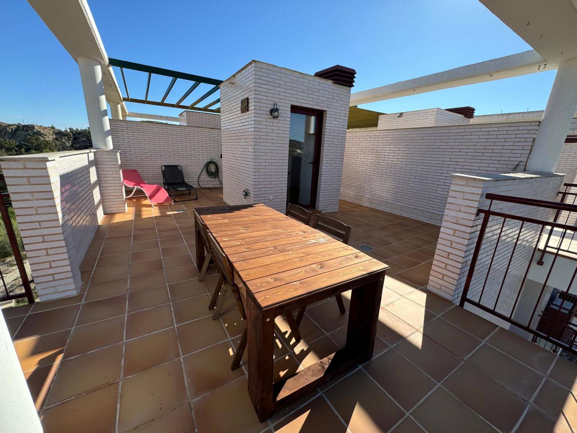 Atico Con Terraza, Piscina Y Jacuzzi Apartment Villanueva de Rio Segura ภายนอก รูปภาพ